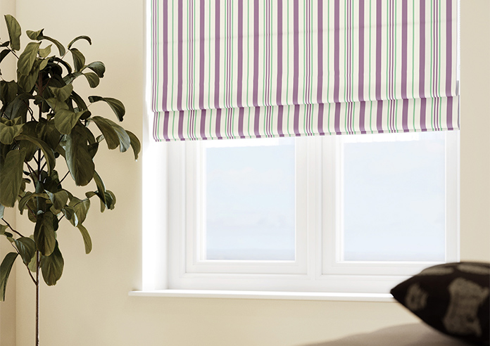 The British Stripe Co. George, Blackpool No.1 - Twist&Fit Roman Blind - Image 5